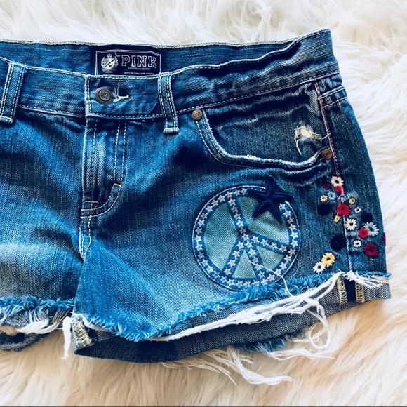 PINK Victoria's Secret Pants - Victoria’s Secret PINK denim shorts